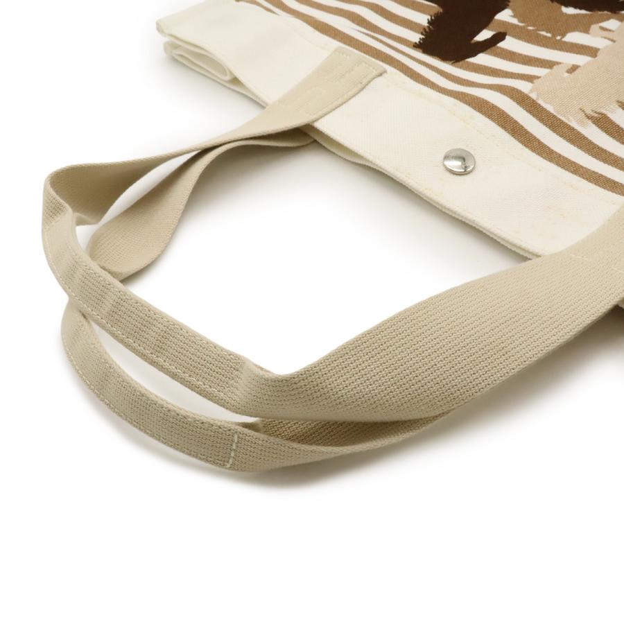 HERMES エルメス シュヴォーアン カモフラージュ トートバッグ ショルダーバッグ ビーチバッグ キャンバス エクリュ ホワイト ブラウン | HERMES | 05