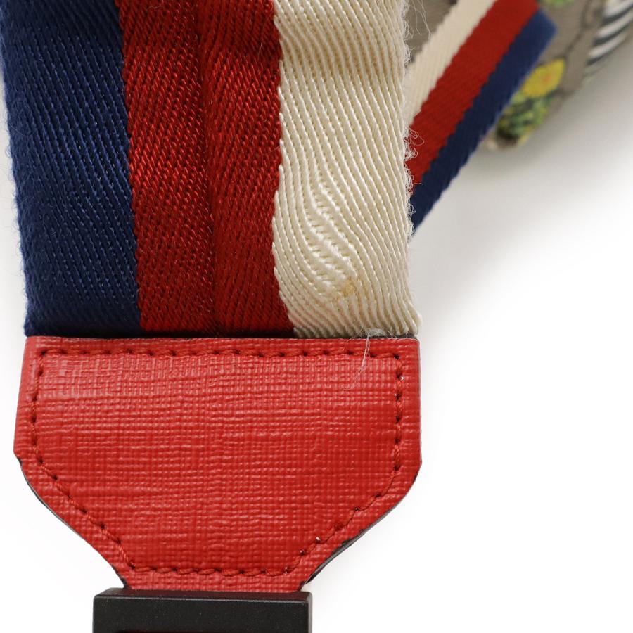 GUCCI グッチ チルドレンズ　GGスプリーム バックパック リュックサック ヒグチユウコ コラボ プリント PVC レザー ベージュ レッド 赤 | GUCCI | 04