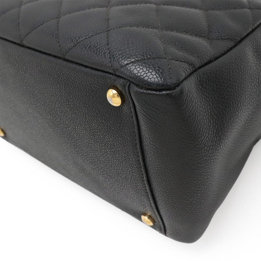 CHANEL シャネル マトラッセ プチタイムレストート PTT トートバッグ チェーンショルダーバッグ キャビアスキン ブラック ゴールド金具 A18004 CHANEL（シャネル） マトラッセ プチタイムレストート PTT トート