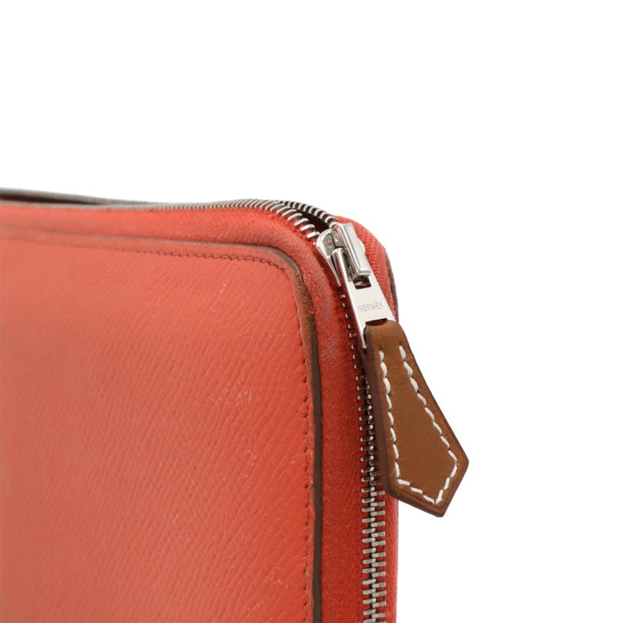 HERMES エルメス アザップロング シルクイン ラウンドファスナー 長財布 ヴォーエプソン レザー ローズジャイプール ピンク系 | HERMES | 03