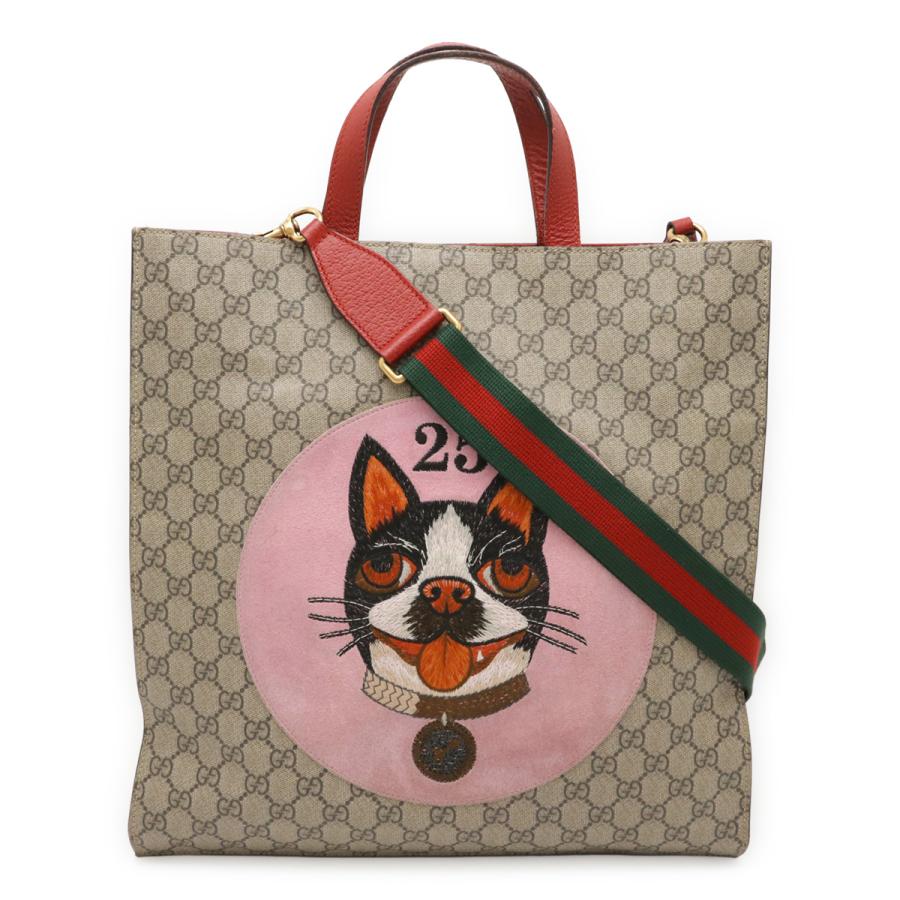 GUCCI ボスコ GGスプリーム　刺繍柄　犬　ラウンドファスナー 楽天市場】【財布】GUCCI グッチ GGスプリーム Bosco ボスコ 犬 刺繍