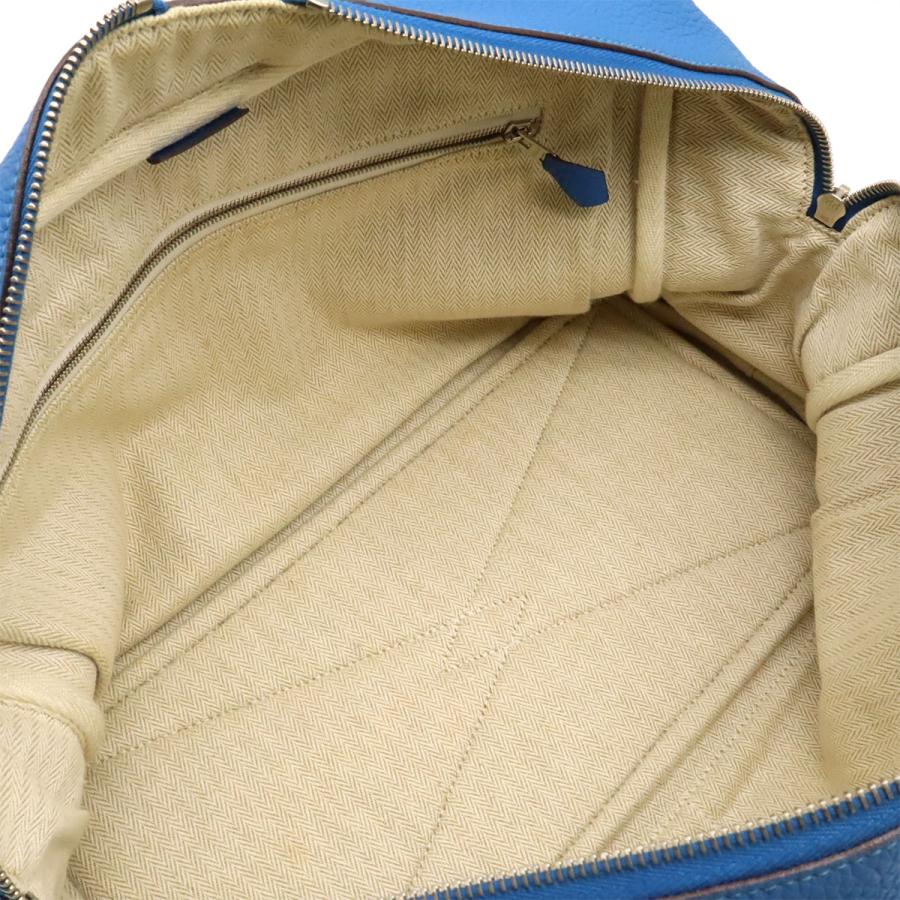 HERMES エルメス ヴィクトリア2 35 ミニボストンバッグ ハンドバッグ ショルダーバッグ トリヨンクレマンス レザー ブルーパラダイス 青 | HERMES | 06