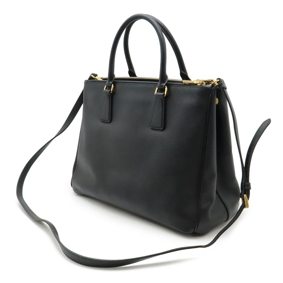 PRADA プラダ SAFFIANO LUX サフィアーノ ハンドバッグ 2WAY ショルダーバッグ レザー NERO 黒 ブラック ゴールド金具 BN2274 | PRADA | 01