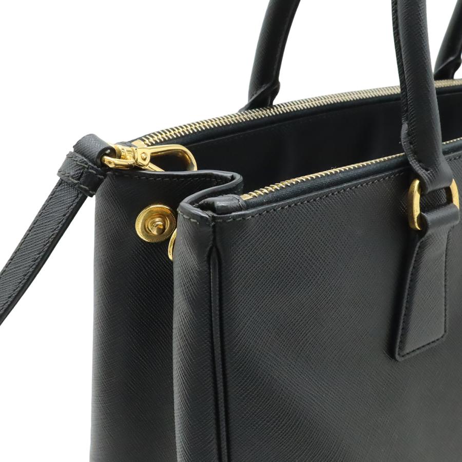 PRADA プラダ SAFFIANO LUX サフィアーノ ハンドバッグ 2WAY ショルダーバッグ レザー NERO 黒 ブラック ゴールド金具 BN2274 | PRADA | 03