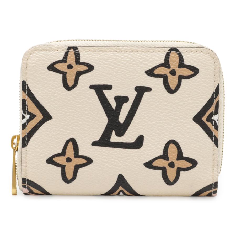 LOUIS VUITTON ルイ ヴィトン モノグラム ワイルドアットハート ジッピーコインパース コインケース 小銭入れ レオパード クリーム | LOUIS VUITTON