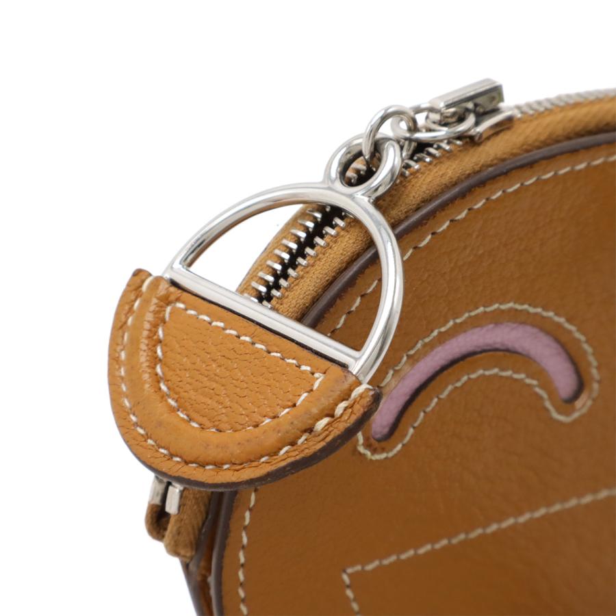 HERMES エルメス インザループ ウィンク コインケース 小銭入れ コインパース ポーチ シェーブル レザー キャラメル モーヴシルベストル | HERMES | 04