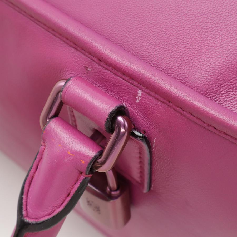 LOEWE ロエベ アマソナ36 アナグラム ハンドバッグ ミニボストンバッグ ハンドバッグ  レザー パープル 紫 | LOEWE | 05