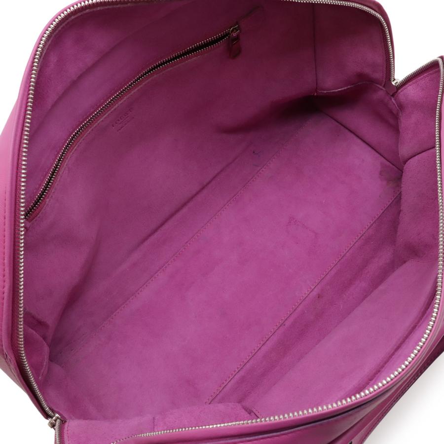 LOEWE ロエベ アマソナ36 アナグラム ハンドバッグ ミニボストンバッグ ハンドバッグ  レザー パープル 紫 | LOEWE | 06