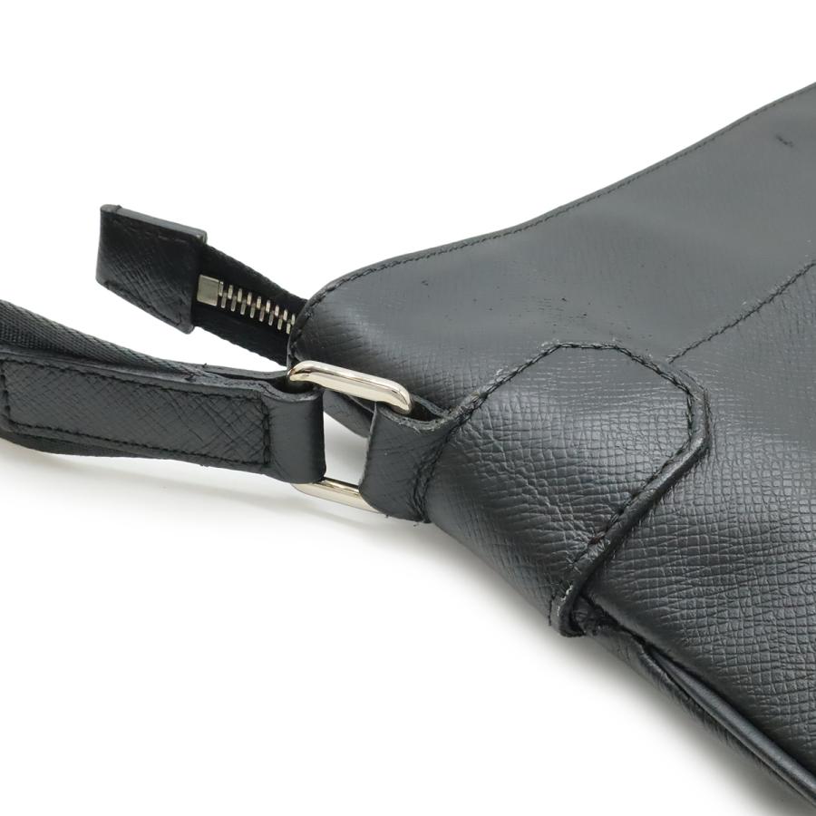 LOUIS VUITTON ルイ ヴィトン タイガ サシャ ショルダーバッグ 斜め掛け マチなし レザー アルドワーズ 黒 ブラック M32712 | LOUIS VUITTON | 05