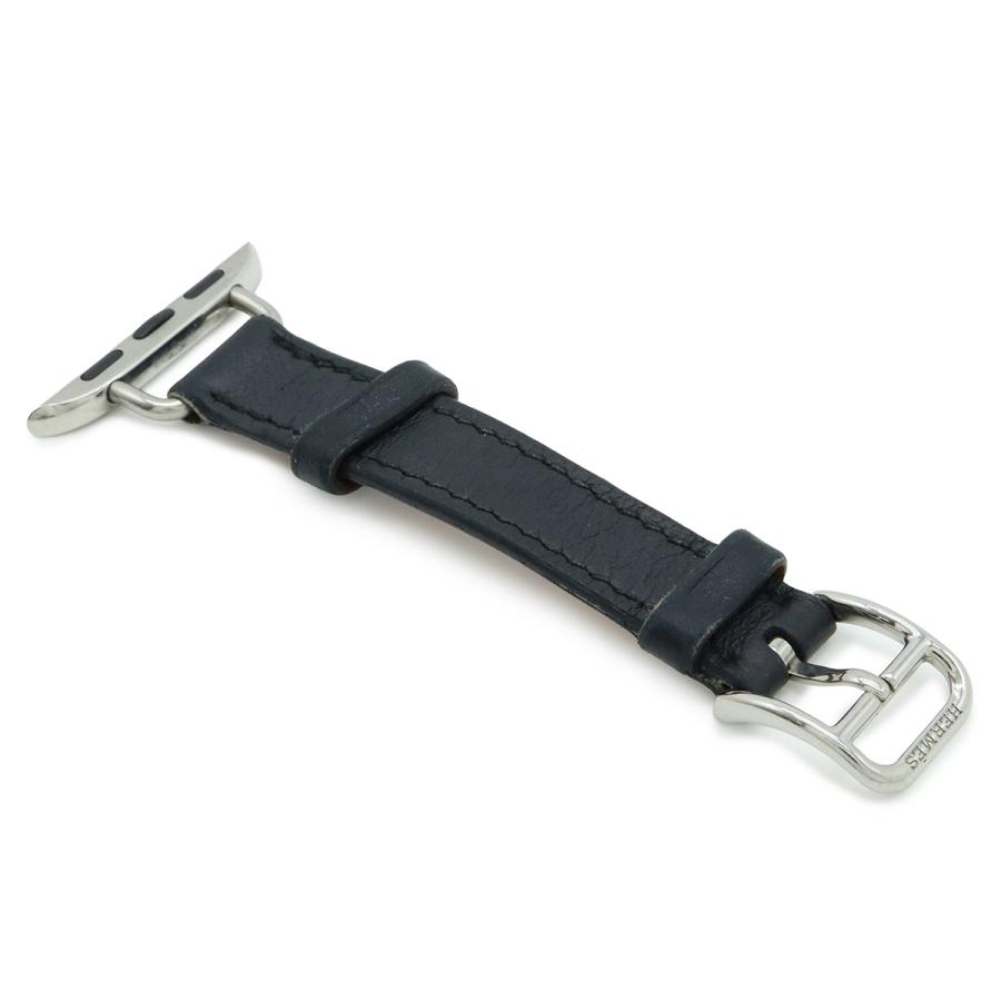 HERMES エルメス Apple Watch Hermes ドゥブルトゥール アトラージュ 41mm アップルウォッチ バンド レザーストラップ 時計 ベルト ブラック Z刻印 | HERMES | 01
