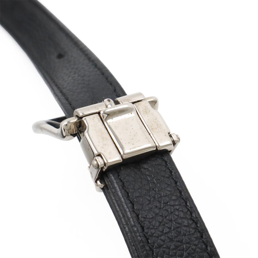CHANEL シャネル マトラッセ ベルトバッグ ボディバッグ ウエストポーチ 非売品 スタッフ用 レザー ブラック 黒 シルバー金具_5