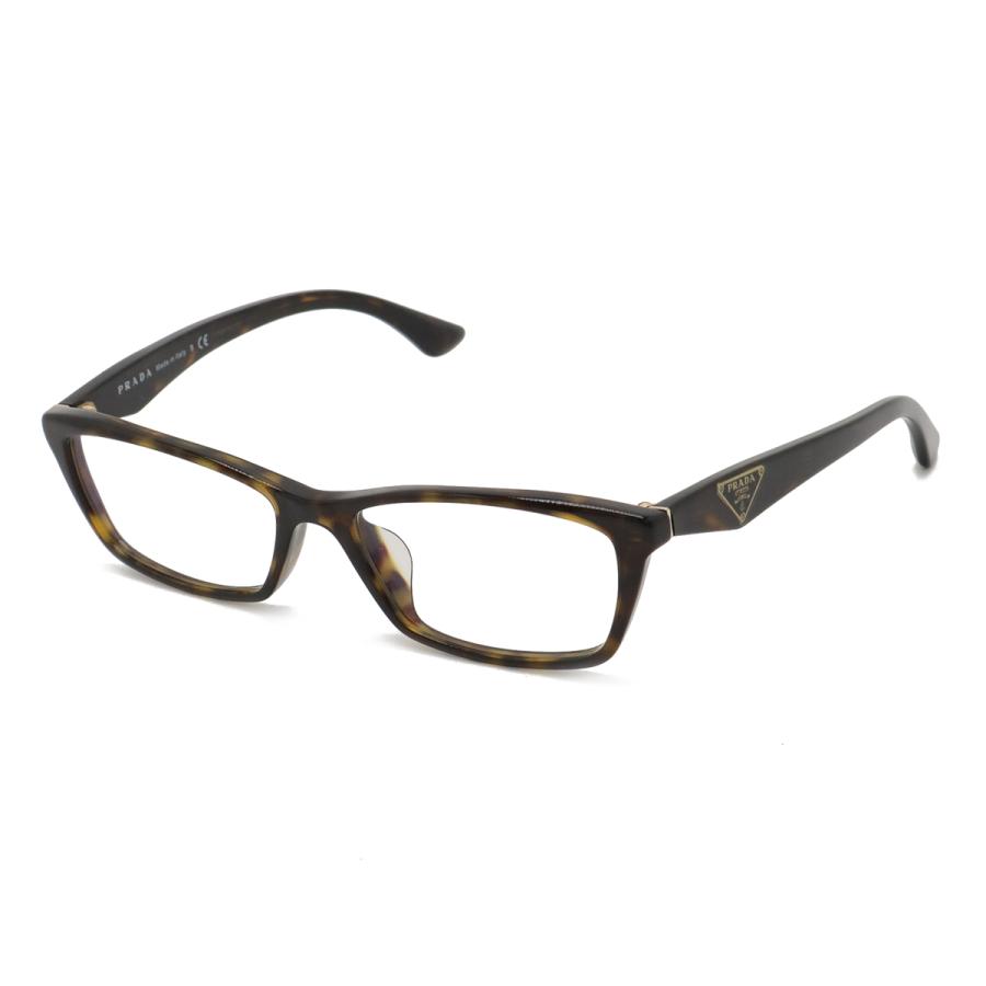 PRADA メガネ フレームダーク度なし PRADA（プラダ） トライアングルロゴ 眼鏡 めがね 伊達メガネ メガネ
