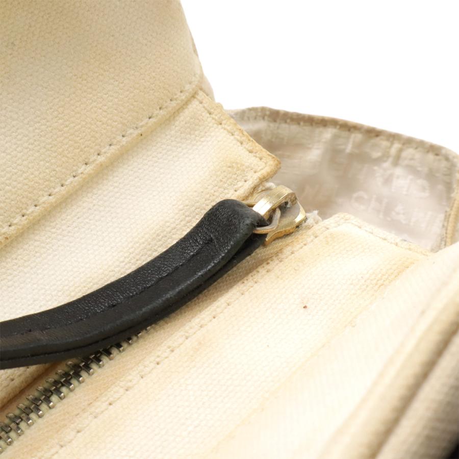 CHANEL シャネル ココマーク マシュマロバッグ トートバッグ ハンドバッグ キャンバス アイボリー 白 ブラック 黒 A24224 | CHANEL | 04