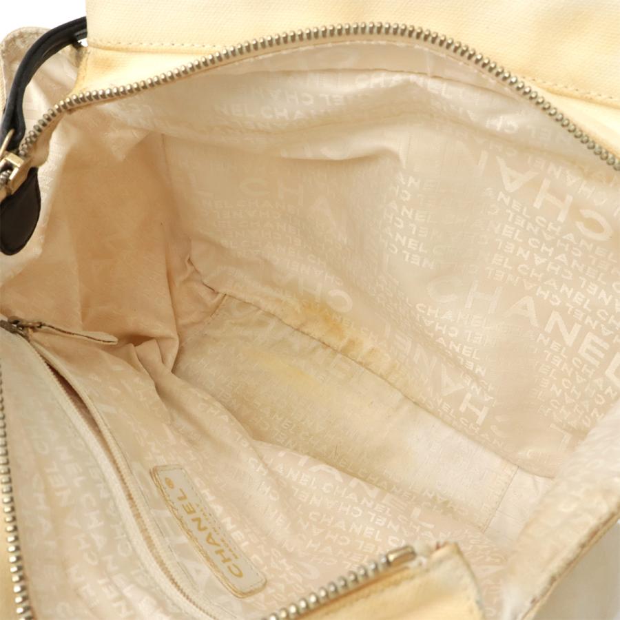 CHANEL シャネル ココマーク マシュマロバッグ トートバッグ ハンドバッグ キャンバス アイボリー 白 ブラック 黒 A24224 | CHANEL | 07