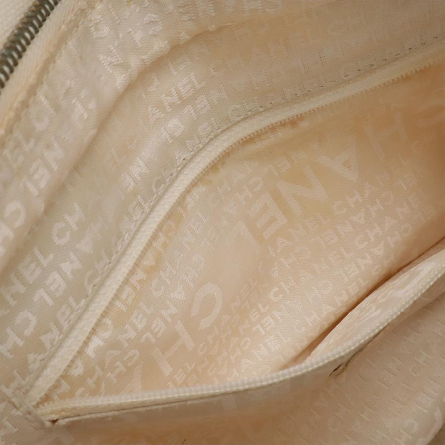 CHANEL シャネル ココマーク マシュマロバッグ トートバッグ ハンドバッグ キャンバス アイボリー 白 ブラック 黒 A24224 | CHANEL | 08