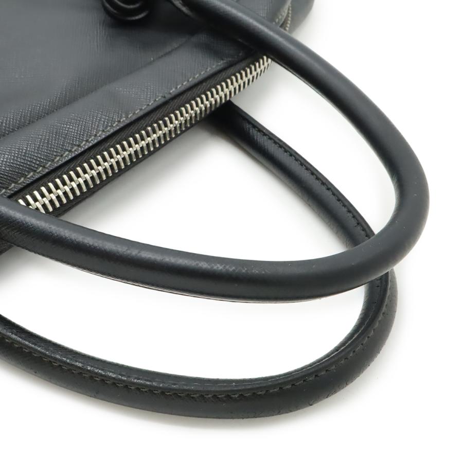 PRADA プラダ SAFFIANO TRAVEL ビジネスバッグ ブリーフケース 書類カバン レザー NERO ブラック 黒 シルバー金具 VS0305 | PRADA | 03