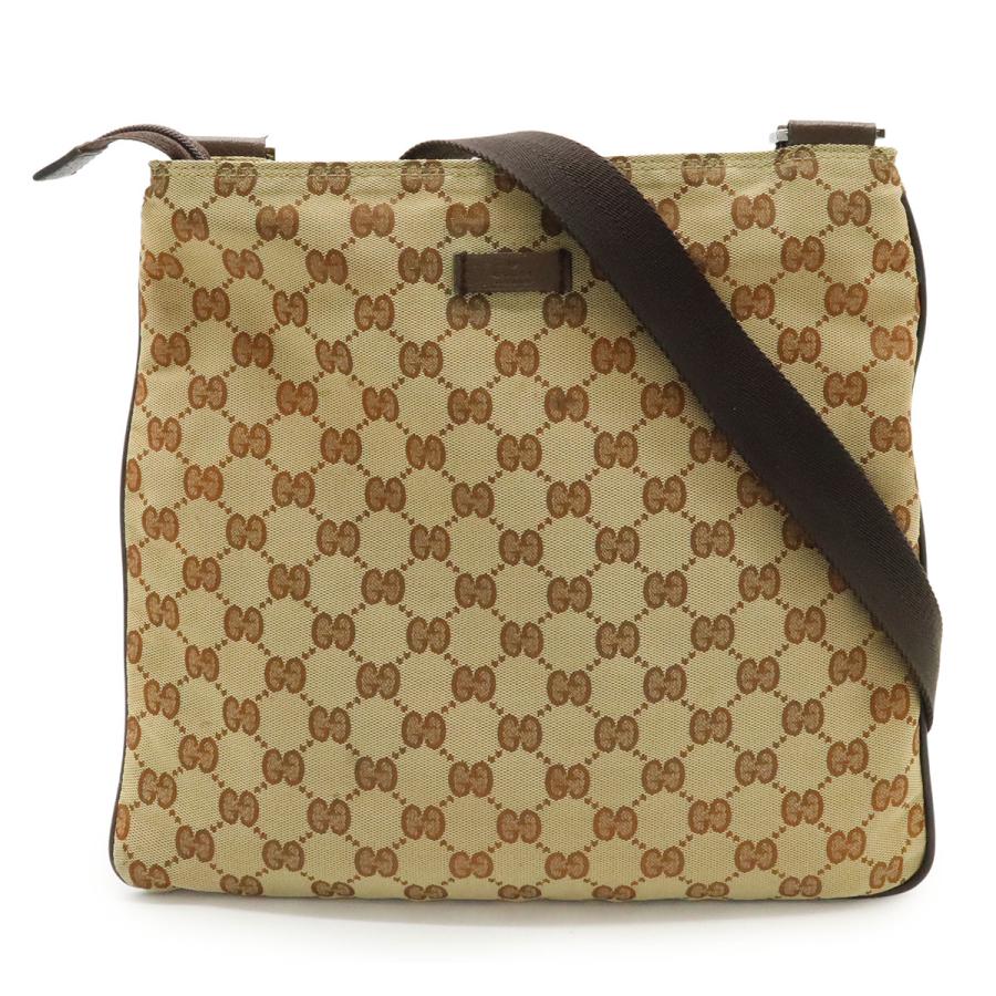 GUCCI（グッチ） GGナイロン ショルダーバッグ 斜め掛け ナイロン