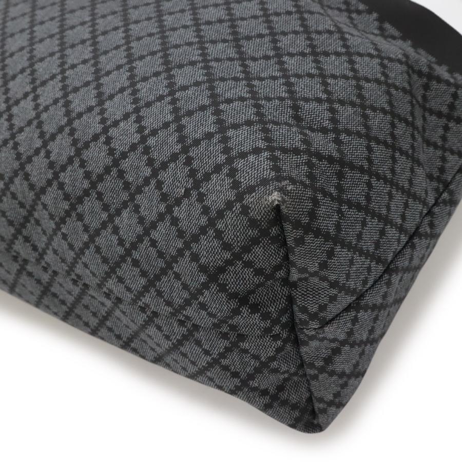 GUCCI グッチ ディアマンテ ショルダーバッグ 斜め掛け ナイロン レザー ブラック 黒 グレー シルバー金具 270410 | GUCCI | 02