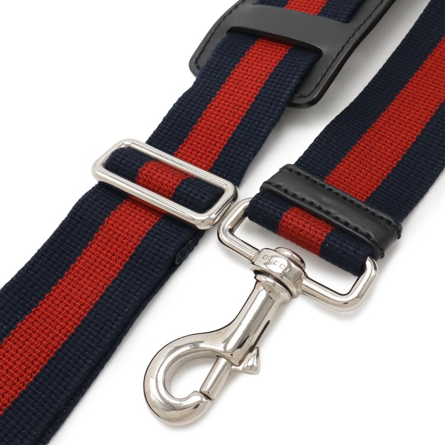 GUCCI グッチ GGスプリーム タイガー ウェブライン トートバッグ 2WAY ショルダーバッグ 斜め掛け PVC レザー ダークグレー 495559 | GUCCI | 04