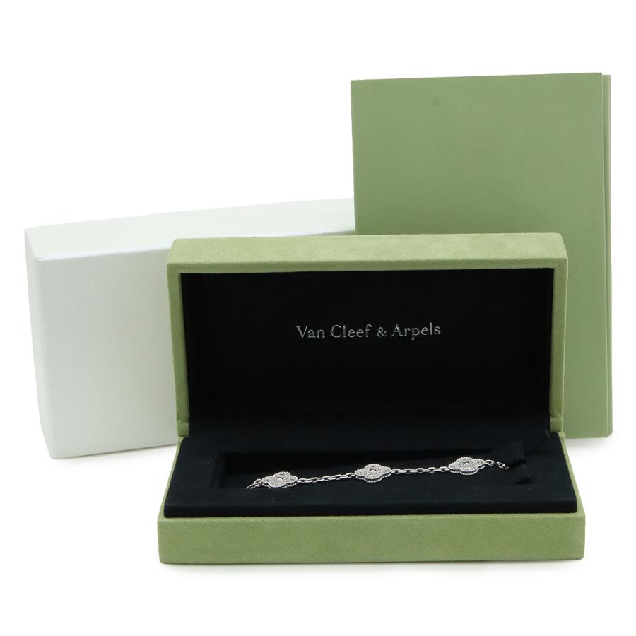 Van Cleef & Arpels ヴァン クリーフ & アーペル ヴィンテージ アルハンブラ ブレスレット 5モチーフ K18WG ダイヤモンド D2.41ct | Van Cleef ＆ Arpels | 05