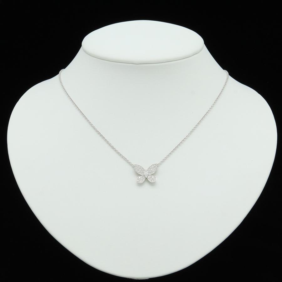 GRAFF グラフ パヴェ バタフライ ダイヤモンド ミニ ペンダント ネックレス K18WG ホワイトゴールド ダイヤモンド D0.55ct RGP550 |  | 05