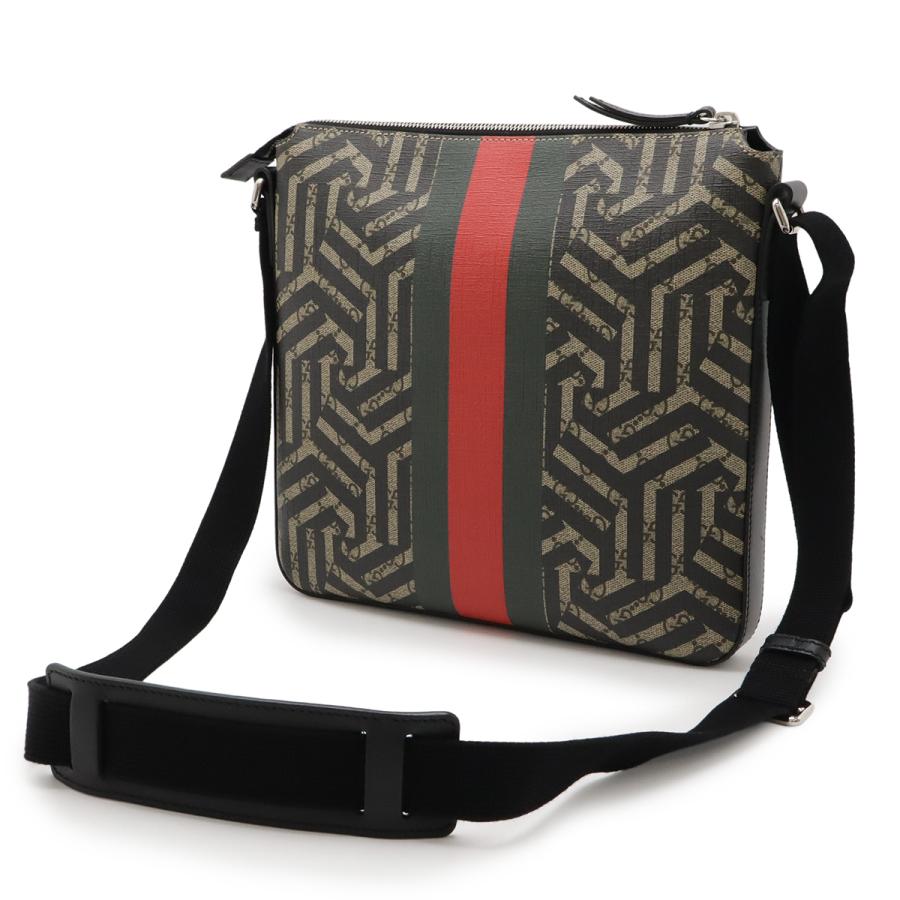 GUCCI グッチ GGカレイド GGスプリーム ウェブライン ショルダーバッグ メッセンジャーバッグ ビー 蜂 PVC レザー ベージュ ブラック | GUCCI | 01