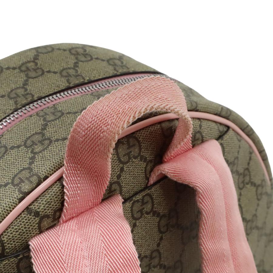 GUCCI グッチ チルドレンズ GGスプリーム バックパック リュックサック ヒグチユウコ コラボ ラビット うさぎ プリント PVC ベージュ | GUCCI | 03