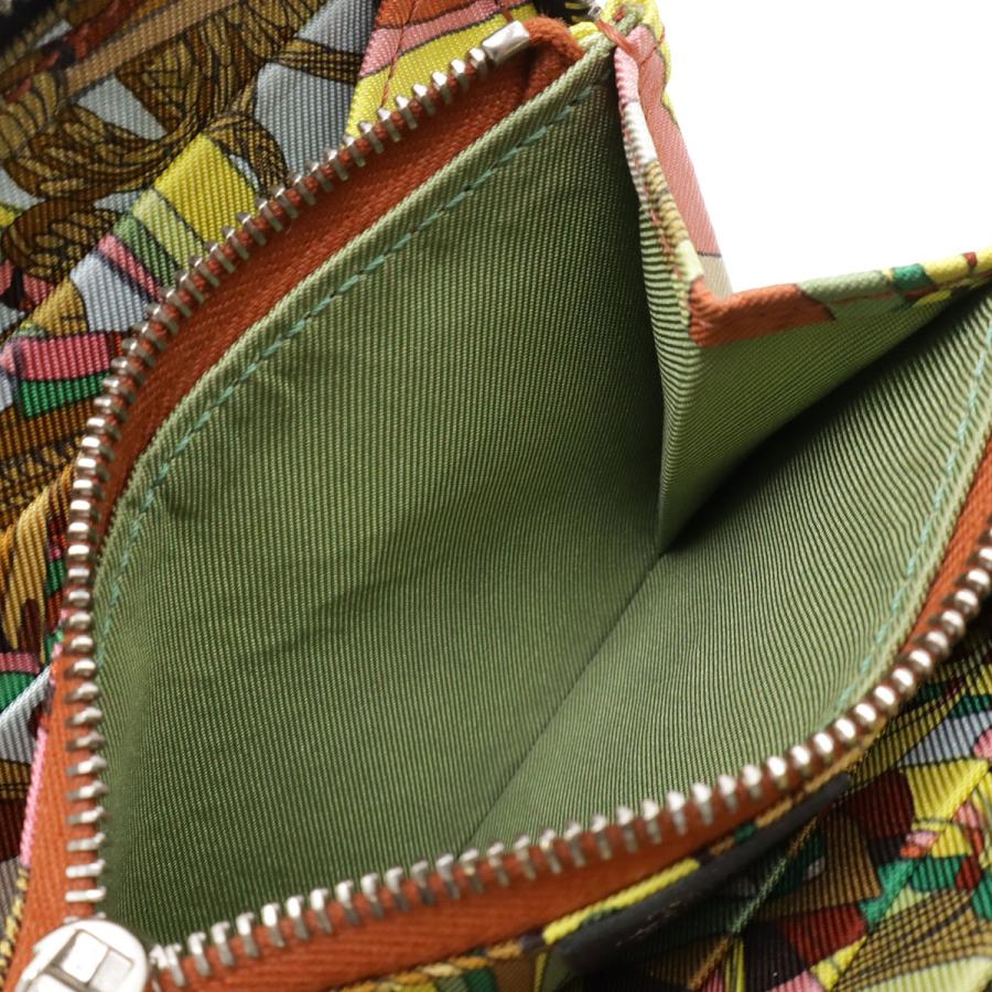 HERMES エルメス アザップシルクイン コンパクト コインケース 小銭入れ コインパース ラウンドファスナー ヴォーエプソン ブラック 黒 D刻印 | HERMES | 05