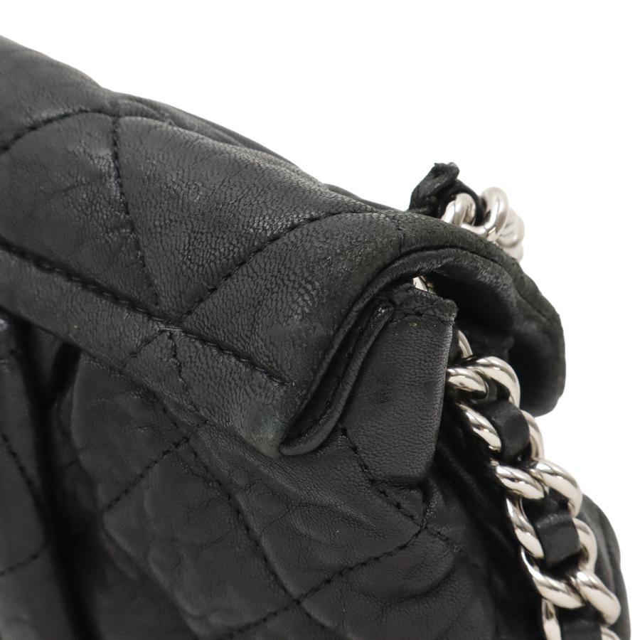 CHANEL シャネル マトラッセ ラグジュアリー チェーンアラウンド チェーンショルダー ラムスキン レザー ブラック 黒 シルバー金具 | CHANEL | 03