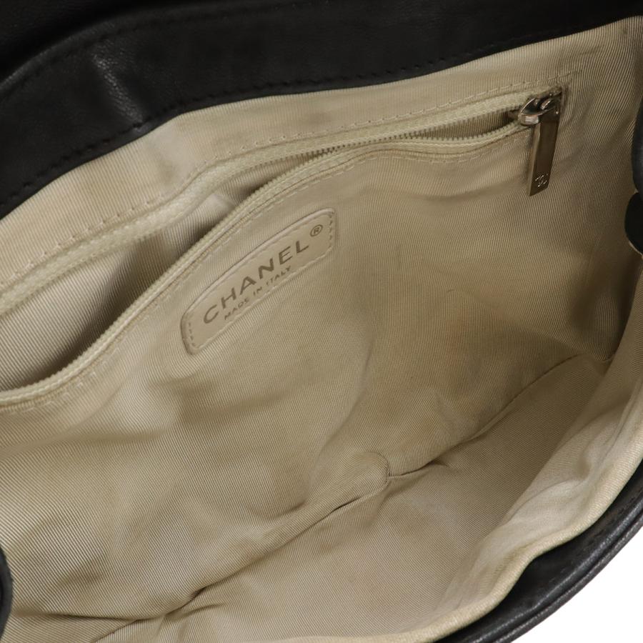 CHANEL シャネル マトラッセ ラグジュアリー チェーンアラウンド チェーンショルダー ラムスキン レザー ブラック 黒 シルバー金具 | CHANEL | 05