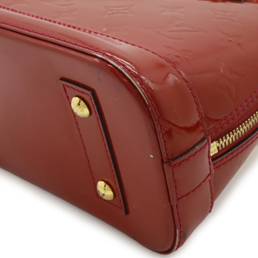 LOUIS VUITTON ルイ ヴィトン モノグラムヴェルニ アルマBB ハンドバッグ ミニバッグ 2WAY ショルダーバッグ ローズアンディアン M91771