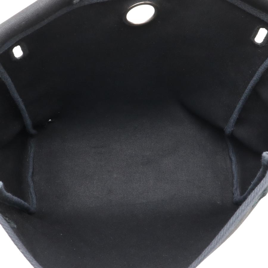 HERMES エルメス エールバッグ アドPM リュックサック バックパック 2WAY ハンドバッグ トワルオフィシエ キャンバス レザー ブラック 黒 | HERMES | 08