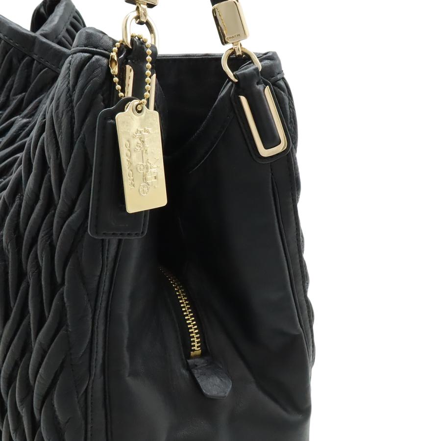 COACH（コーチ） マディソン ギャザード ツイストレザー フィービー