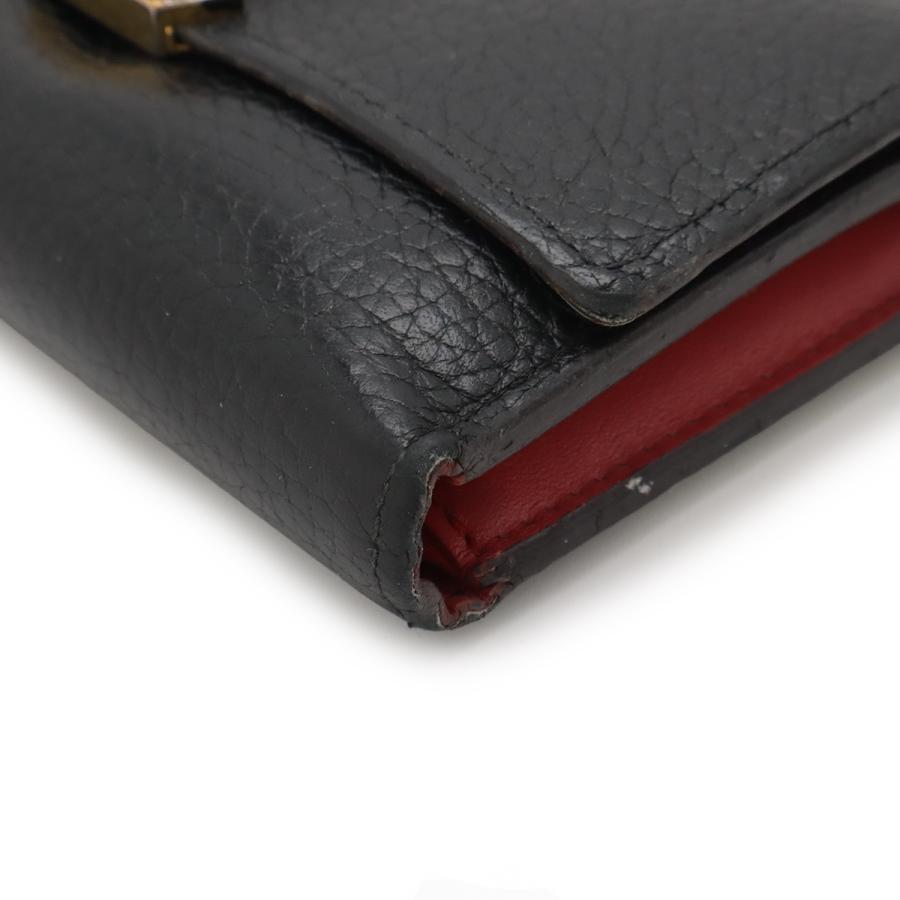 LOUIS VUITTON ルイ ヴィトン ポルトフォイユ カプシーヌ コンパクト 3つ折財布 三つ折り財布 トリヨンレザー ノワール 黒 ホットピンク | LOUIS VUITTON | 02