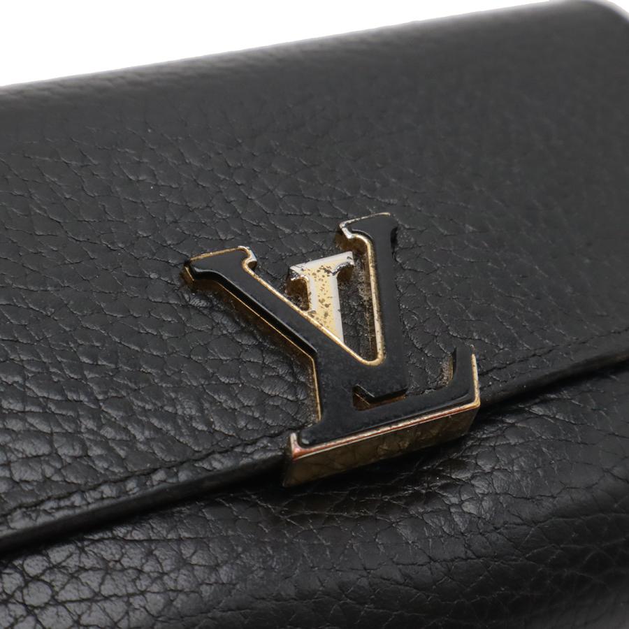 LOUIS VUITTON ルイ ヴィトン ポルトフォイユ カプシーヌ コンパクト 3つ折財布 三つ折り財布 トリヨンレザー ノワール 黒 ホットピンク | LOUIS VUITTON | 03