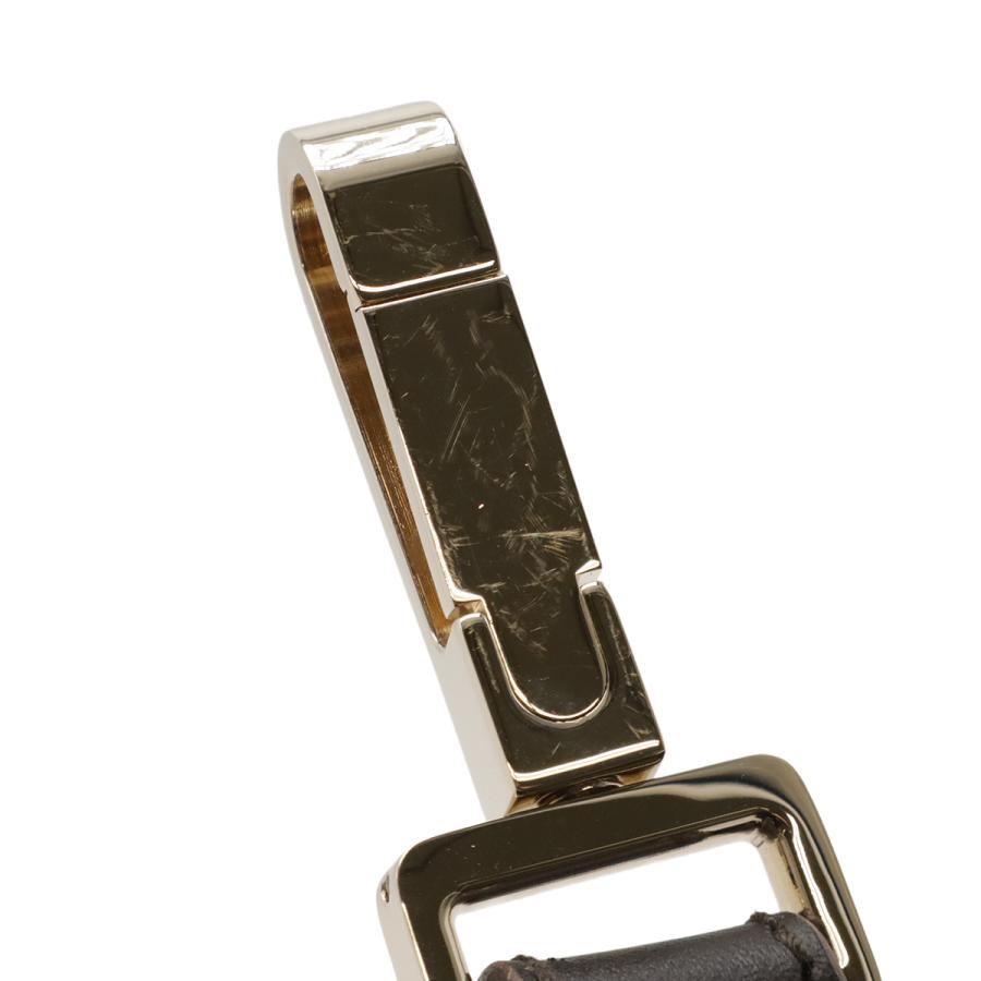 GUCCI グッチ シェリーライン ペットリード 首輪 セット ドッグ 犬用 散歩 スタッズ レザー ダークブラウン ゴールド金具 | GUCCI | 06