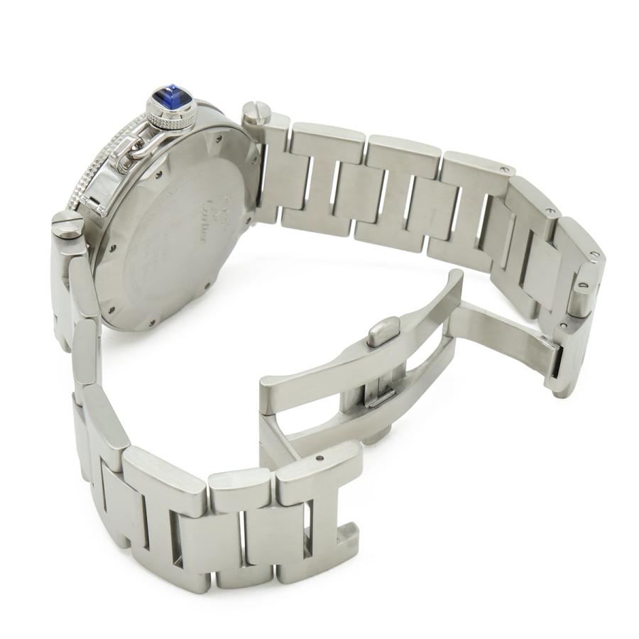 Cartier カルティエ パシャ シータイマー　シルバー文字盤 AT オートマ メンズ 腕時計 W31080M7 | Cartier | 07