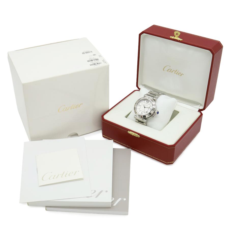 Cartier カルティエ パシャ シータイマー　シルバー文字盤 AT オートマ メンズ 腕時計 W31080M7 | Cartier | 08