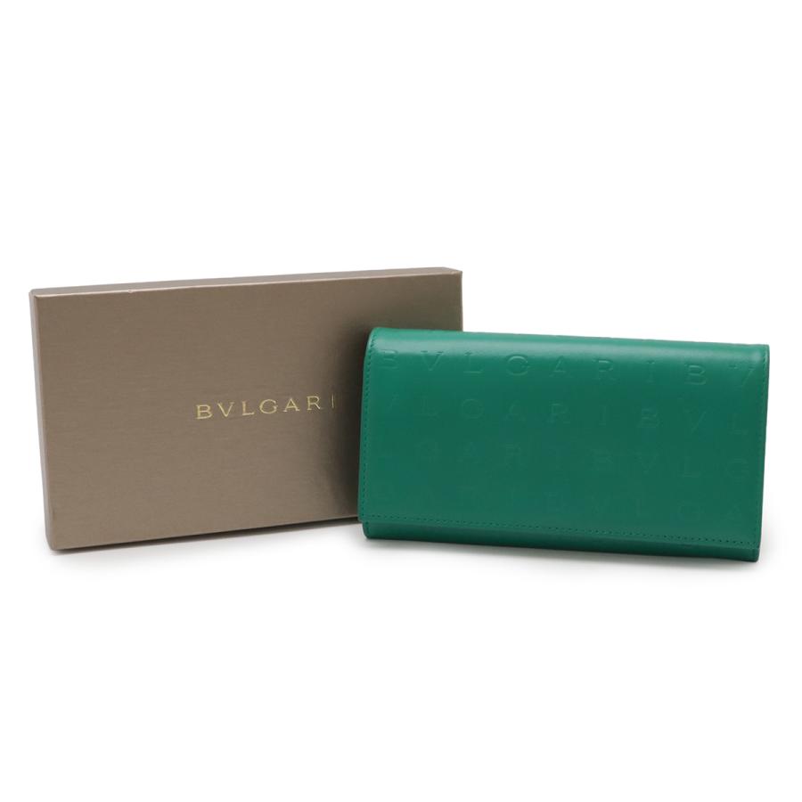 BVLGARI（ブルガリ） インフィニートゥム ラージウォレット ロゴ 2つ折