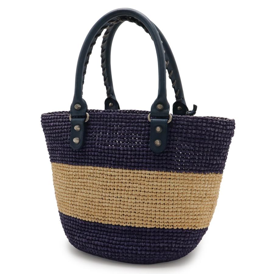 バレンシアガ　BALENCIAGA カゴバック　パニエ　ラフィア BALENCIAGA（バレンシアガ） パニエ XS かごバッグ カゴバッグ トート