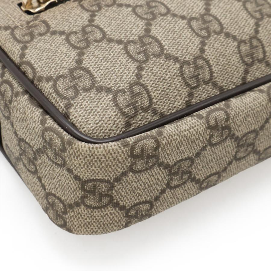 GUCCI ショルダーバッグ　GG柄　スプリーム　PVC レザー　ロゴ　斜め掛け GUCCI（グッチ） GGスプリーム 斜め掛け ショルダーバッグ 114291