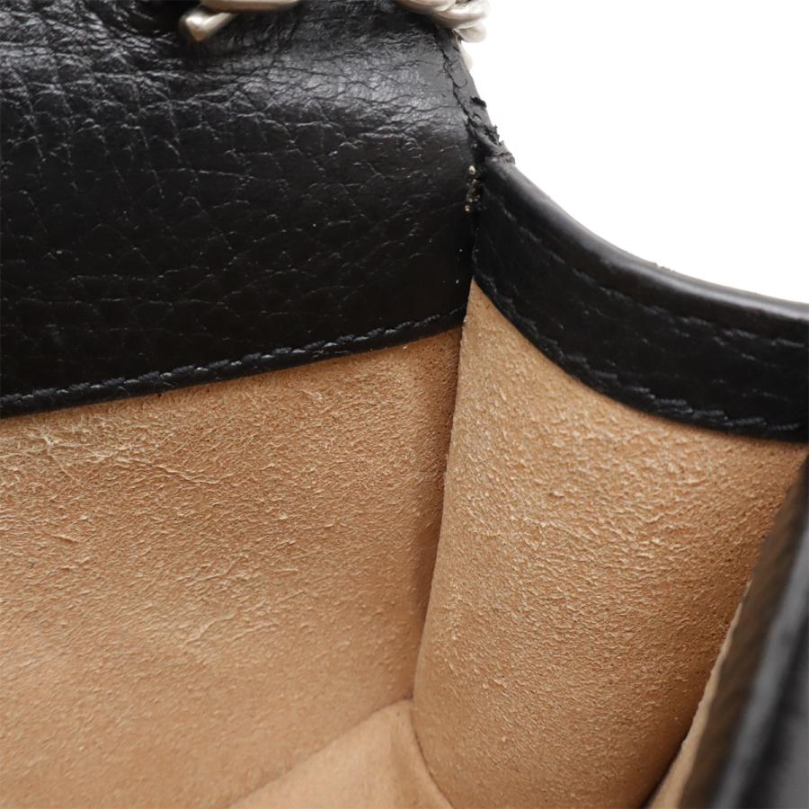 GUCCI グッチ ディオニュソス ミニバッグ チェーンバッグ ショルダーバッグ 2WAY クラッチバッグ タイガーヘッド レザー ブラック 476432 | GUCCI | 05