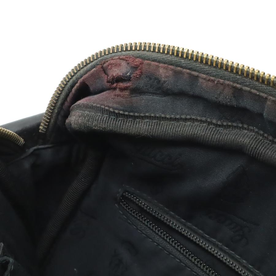 GUCCI グッチ GGインプリメ ショルダーバッグ ポシェット 斜め掛け PVC レザー 黒 ブラック 201448 | GUCCI | 07