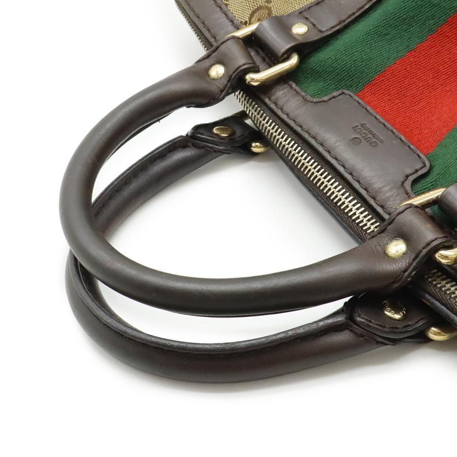 GUCCI（グッチ） GGキャンバス シェリーライン ハンドバッグ ミニ