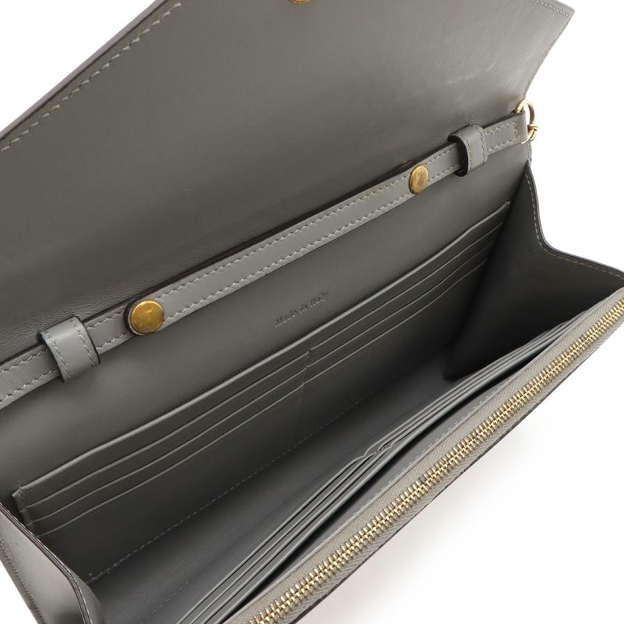 CELINE（セリーヌ） ポケット ラージフラップ チェーンウォレット