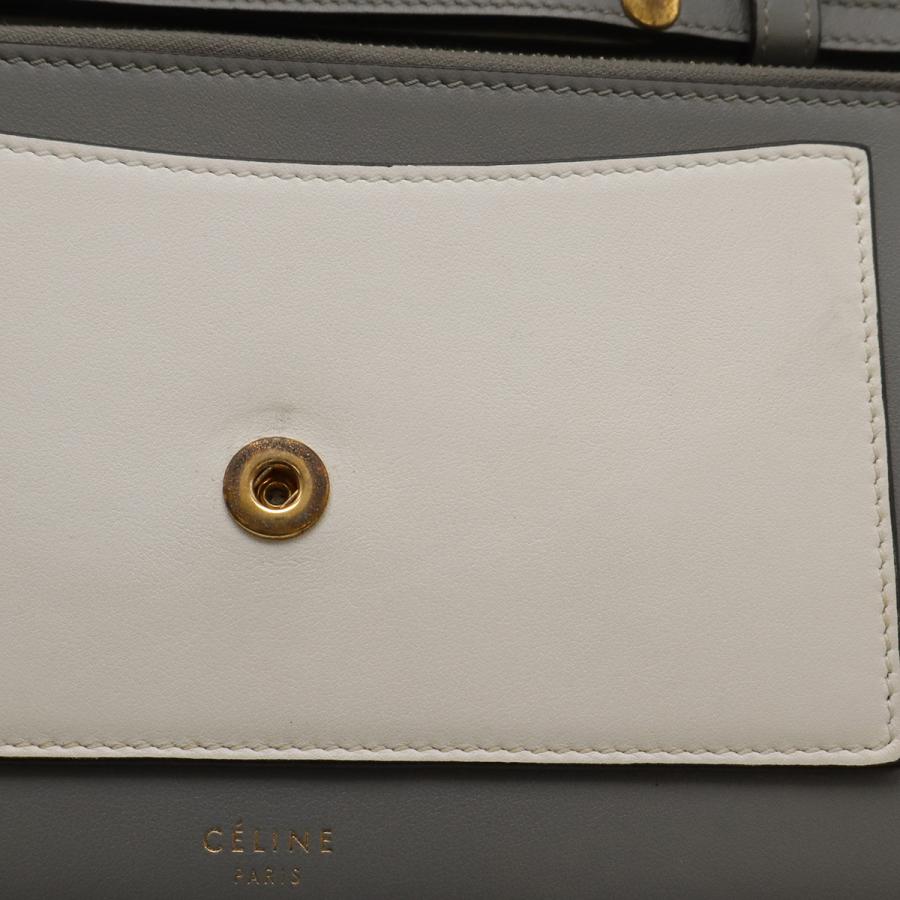 CELINE（セリーヌ） ポケット ラージフラップ チェーンウォレット