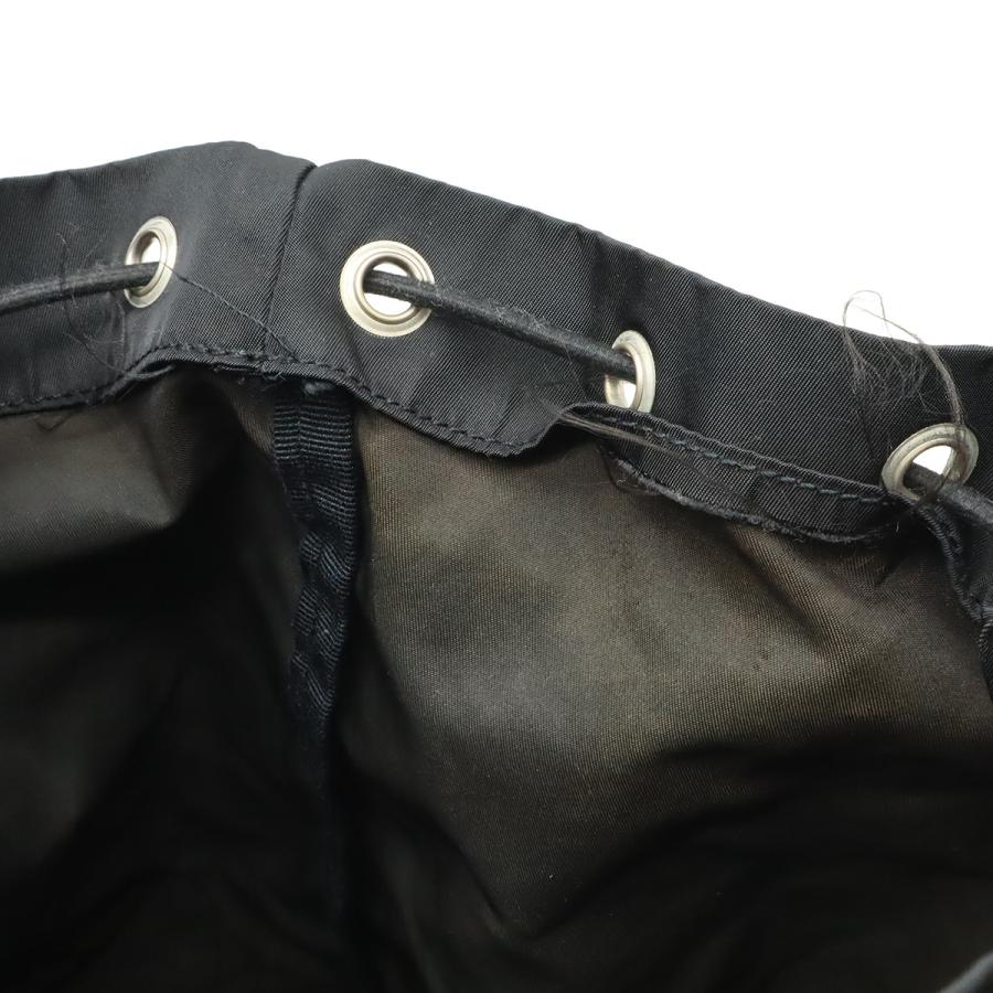 PRADA プラダ リュックサック バックパック デイパック ナイロン NERO 黒 ブラック シルバー金具 国内ブティック購入品 V135 | PRADA | 06