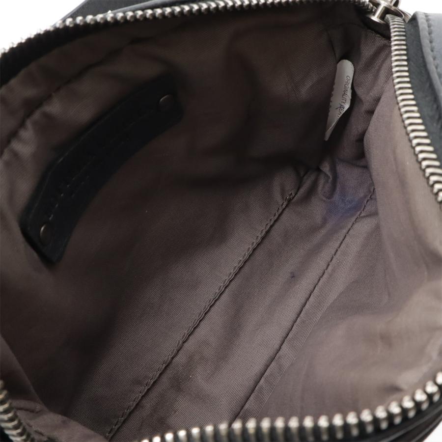 ✨美品✨ボッテガベネタ イントレチャート ウエストバッグ レザー ブラック BOTTEGA VENETA（ボッテガ・ヴェネタ） イントレチャートウエスト