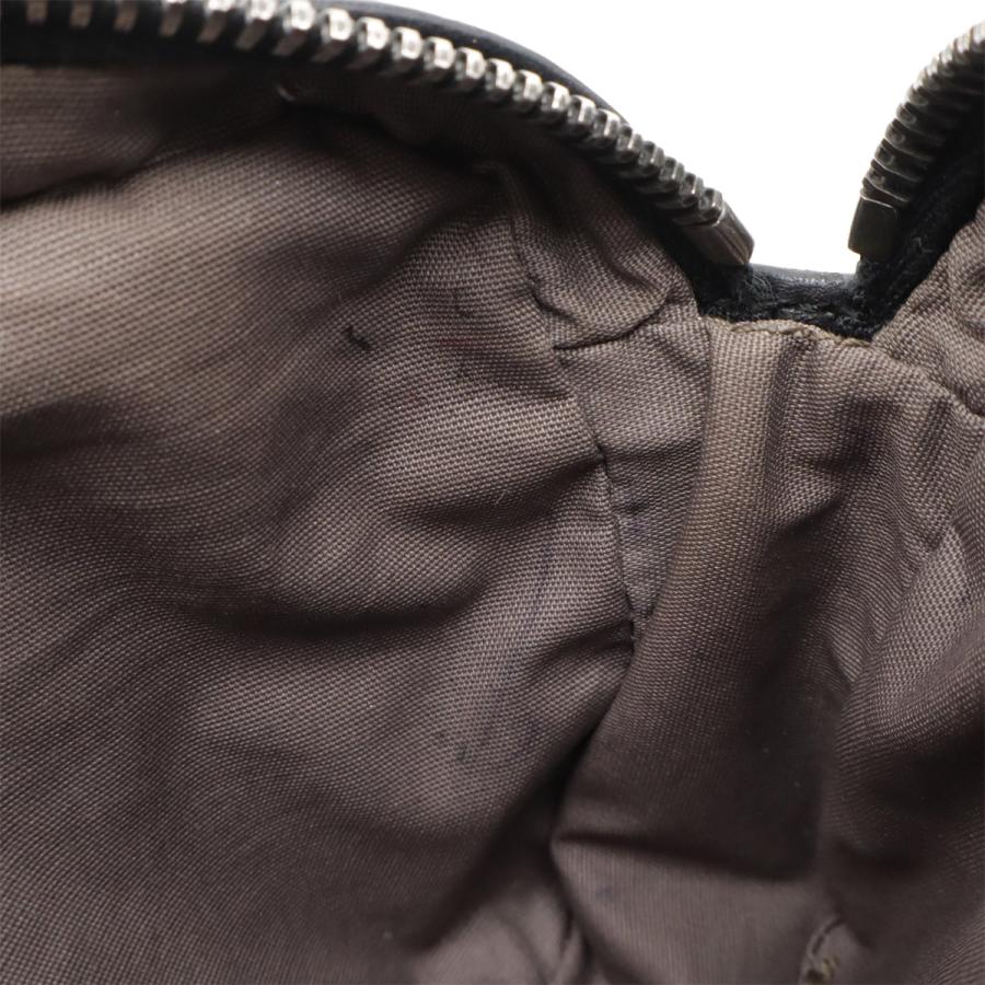 BOTTEGA VENETA ボッテガ ヴェネタ ボッテガベネタ イントレチャート ウエストバッグ ボディバッグ 2WAY ポーチ レザー ブラック 黒 | BOTTEGA VENETA | 06