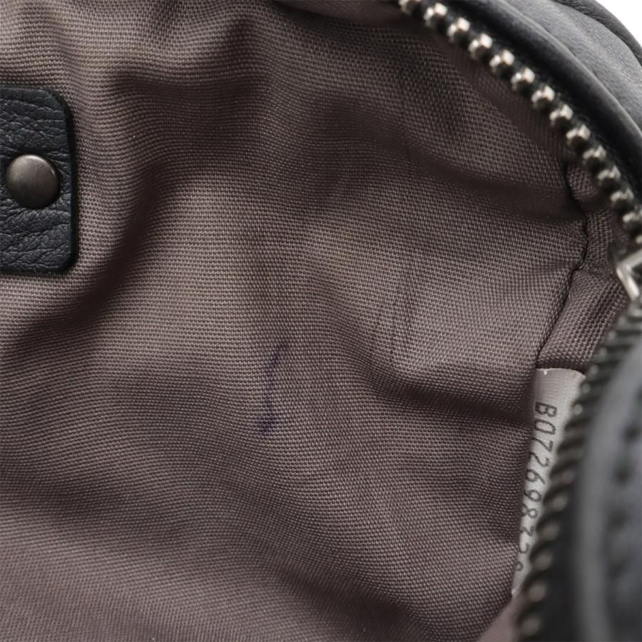 BOTTEGA VENETA ボッテガ ヴェネタ ボッテガベネタ イントレチャート ウエストバッグ ボディバッグ 2WAY ポーチ レザー ブラック 黒 | BOTTEGA VENETA | 07